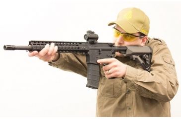 Image of Leapers UTG PRO Model4 Combat Ops S1 Mil-Spec Butt Stock-FDE, _x000D_ RBUS1DMS