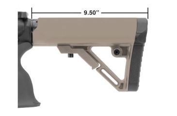 Image of Leapers UTG PRO Model4 Combat Ops S1 Mil-Spec Butt Stock-FDE, _x000D_ RBUS1DMS