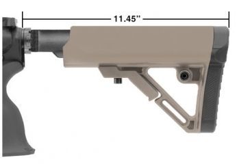 Image of Leapers UTG PRO Model4 Combat Ops S1 Mil-Spec Butt Stock-FDE, _x000D_ RBUS1DMS