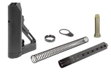 Image of Leapers UTG PRO Model 4 Combat Ops S1 Mil-Spec Butt Stock Kit, Black RBUS1BM