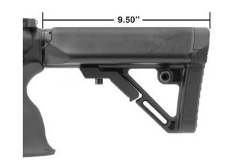 Image of Leapers UTG PRO Model 4 Combat Ops S1 Mil-Spec Butt Stock Kit, Black RBUS1BM