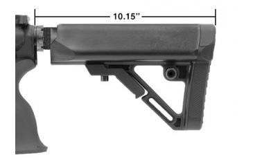 Image of Leapers UTG PRO Model 4 Combat Ops S1 Mil-Spec Butt Stock Kit, Black RBUS1BM