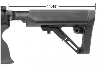 Image of Leapers UTG PRO Model 4 Combat Ops S1 Mil-Spec Butt Stock Kit, Black RBUS1BM