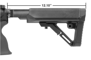 Image of Leapers UTG PRO Model 4 Combat Ops S1 Mil-Spec Butt Stock Kit, Black RBUS1BM