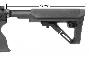 Image of Leapers UTG PRO Model 4 Combat Ops S1 Mil-Spec Butt Stock Kit, Black RBUS1BM
