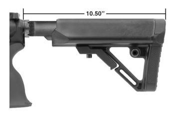 Image of Leapers UTG PRO Model 4 Ops Ready S1 Commercial-spec Stock Kit, Black RBUS1BC