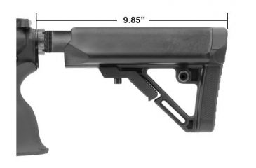 Image of Leapers UTG PRO Model 4 Ops Ready S1 Commercial-spec Stock Only, Black RBUS1BCS, EDEMO1