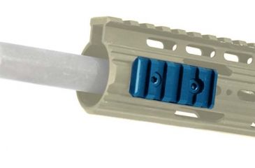 Image of Leapers UTG PRO 5-Slot Super Slim Free Float Rail Section, Flat Dark Earth MTURS02SD