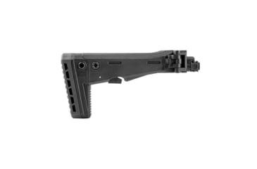 Image of Leapers UTG PRO AK Side Folding Stock for Straight Tang QD Mounts, Black, RBU47FS01