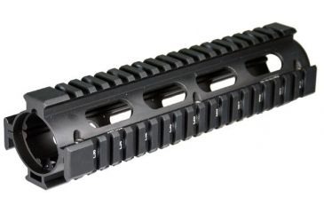Image of Leapers UTG PRO AR Style Model 308 2Piece Drop-in Mid Length Quad Rail System, MTU018