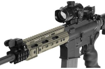 Image of Leapers UTG PRO AR15 7in Super Slim Free Float Handguard,FDE Cerakote, _x000D_ MTU005SSD