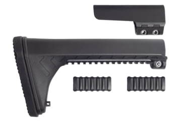 Image of Leapers UTG Pro AR15 Ops Ready S5 Fixed Stock, Black, RBUS5BMS-A