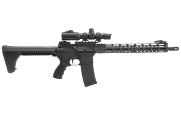Image of Leapers UTG Pro AR15 Ops Ready S5 Fixed Stock, Black, RBUS5BMS-A