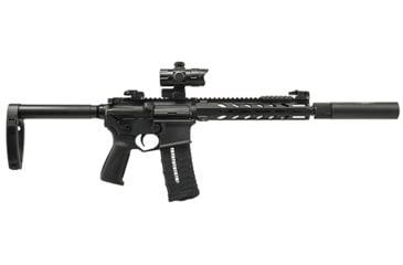 Image of Leapers UTG PRO Arwen 10in M-LOK Free Float Handguard, Black, MTU045SEM
