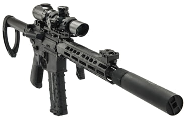 Image of Leapers UTG PRO Forerunner 10in M-LOK Free Float Handguard, Black, MTU045SPM
