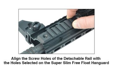 Image of Leapers UTG PRO Low Pro Mid Length Rail for Super Slim Rail, 7 Slots, _x000D_ MTURS01M