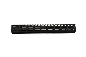 Image of Leapers UTG PRO M-LOK M and P10 15in Super Slim Free Float Handguard, MTU026SSMC