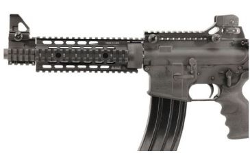Image of Leapers UTG PRO Model 4 High Pro Quad-rail Gas Block for .75in Barrel, Black, MTU012H4