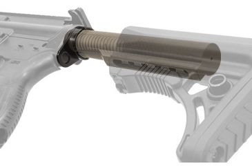 Image of Leapers UTG PRO Mil-spec 6 Position Receiver Extension Tube Kit, Flat Dark Earth, TLU001D-KIT