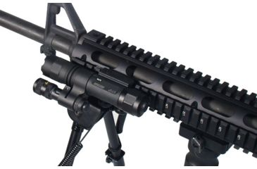 Image of Leapers UTG Pro Model 4-15 Rifle Length Quad Rail System - Black MTU003