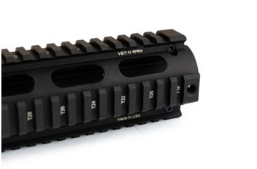 Image of Leapers UTG Pro Model 4-15 Rifle Length Quad Rail System - Black MTU003