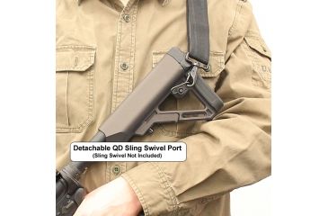 Image of Leapers UTG PRO Model 4 Ops Ready S1 Commercial-Spec Stock Kit, Flat Dark Earth, RBUS1DC