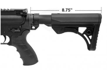 Image of Leapers UTG PRO Model 4 Ops Ready S3 Commercial-spec Stock Kit,Black RBUS3BC