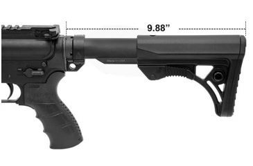 Image of Leapers UTG PRO Model 4 Ops Ready S3 Commercial-spec Stock Kit,Black RBUS3BC