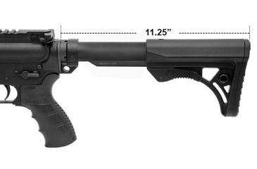 Image of Leapers UTG PRO Model 4 Ops Ready S3 Commercial-spec Stock Kit,Black RBUS3BC