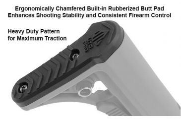 Image of Leapers UTG PRO Model 4 Ops Ready S3 Commercial-spec Stock Kit,Black RBUS3BC