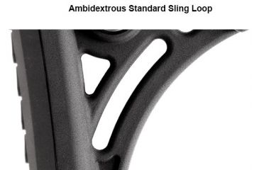 Image of Leapers UTG PRO Model 4 Ops Ready S3 Commercial-spec Stock Only,Black RBUS3BCS