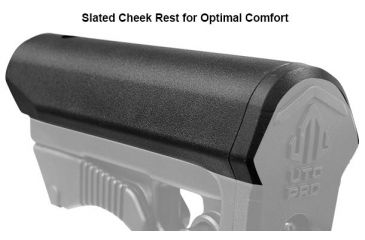 Image of Leapers UTG PRO Model 4 Ops Ready S3 Commercial-spec Stock Only,Black RBUS3BCS