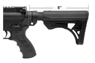 Image of Leapers UTG PRO Model 4 OPS Ready S3 Mil-spec Stock Kit,Black RBUS3BM