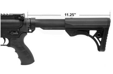 Image of Leapers UTG PRO Model 4 OPS Ready S3 Mil-spec Stock Kit,Black RBUS3BM