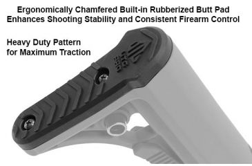 Image of Leapers UTG PRO Model 4 OPS Ready S3 Mil-spec Stock Kit,Black RBUS3BM