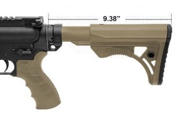 Image of Leapers UTG PRO Model 4 Ops Ready S3 Mil-spec Stock Kit,Flat Dark Earth RBUS3DM