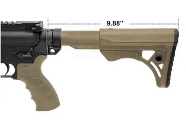 Image of Leapers UTG PRO Model 4 Ops Ready S3 Mil-spec Stock Kit,Flat Dark Earth RBUS3DM