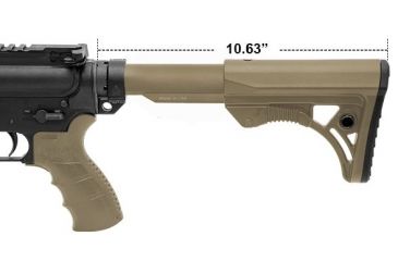 Image of Leapers UTG PRO Model 4 Ops Ready S3 Mil-spec Stock Kit,Flat Dark Earth RBUS3DM