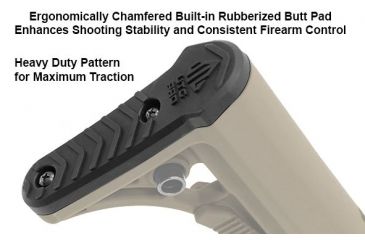 Image of Leapers UTG PRO Model 4 Ops Ready S3 Mil-spec Stock Kit,Flat Dark Earth RBUS3DM