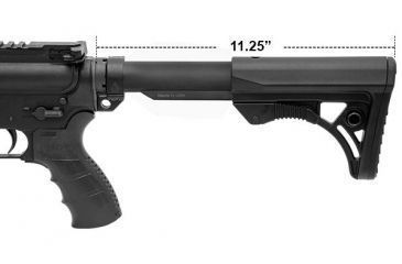 Image of Leapers UTG PRO Model 4 OPS Ready S3 Mil-spec Stock Only,Black RBUS3BMS