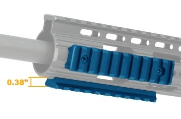 Image of Leapers UTG PRO Rail for Super Slim Free Float Handguard, 10 Slots, MTURS02M