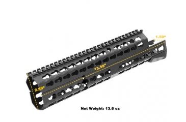 Image of Leapers UTG PRO Chinese AK47 13" Keymod Compatible Handguard, _x000D_ MTU027SSKC