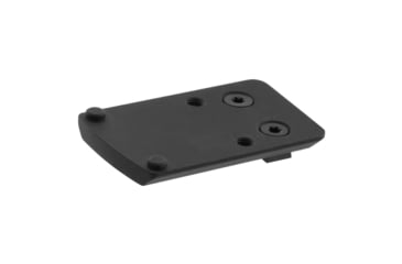 Image of Leapers UTG Rear Sight Mount, Red Dot Mount, Fits GLOCK Rear Sight Dovetail, RMR Footprint, Anodized Finish, Black, MT-RMRGL