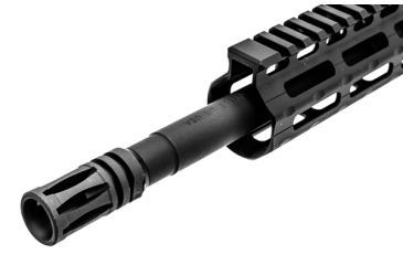 Image of Leapers UTG Standard AR15 A2 Flash Hider, Matte Black, 1/2 inch-28 UNEF, Matte Black TL-ARFH01