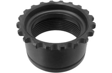 Image of Leapers UTG Standard AR15 Steel Barrel Nut, Black, TL-ARBN01