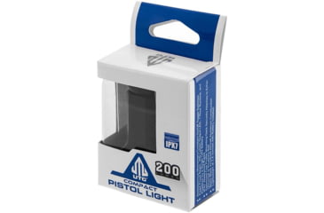 Image of Leapers UTG Sub-Compact Pistol Light, 200 Lumen, Picatinny Mount, Black, LT-ELP120R