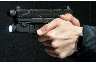 Image of Leapers UTG Sub-Compact Pistol Light, 200 Lumen, Picatinny Mount, Black, LT-ELP120R