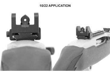 Image of Leapers UTG Sub-Compact Rear Sight for Shotguns, .22 Rifles, _x000D_ MNT-910, EDEMO4