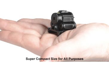 Image of UTG Pro Sub-compact Red Laser, Solid/Strobe Mode, Integral Mount, Black, SCP-LS200