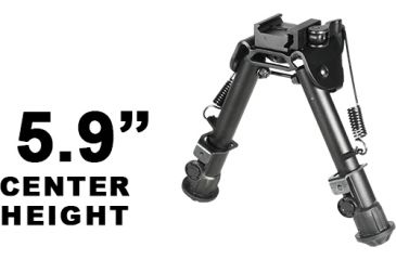 Image of Leapers UTG Super Duty Tactical Op QD Bi-pod TL-BP78Q